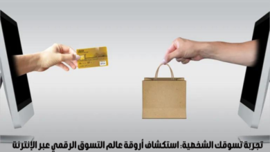 التسوق الرقمي عبر الإنترنت